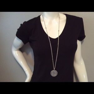 Premier disc layering necklace